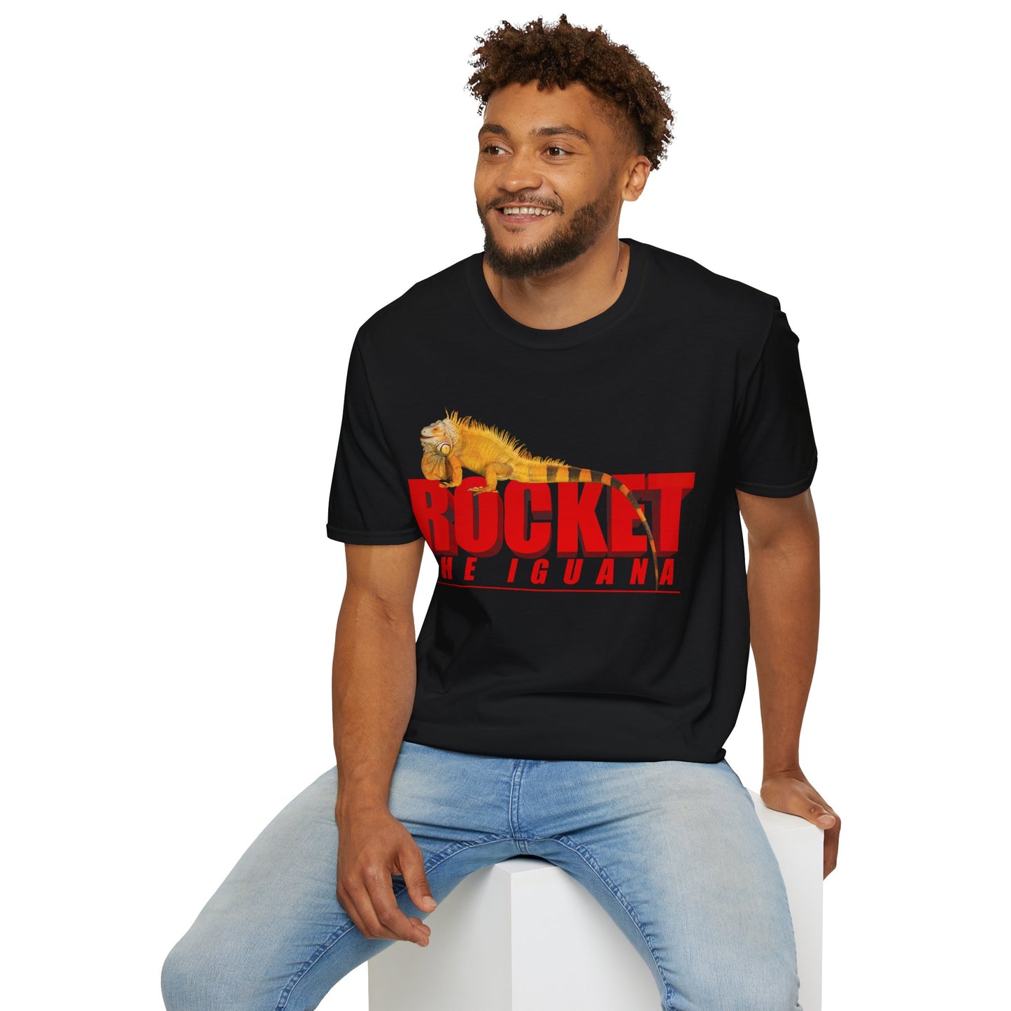 Rocket The Iguana T-Shirt (un-stroked)