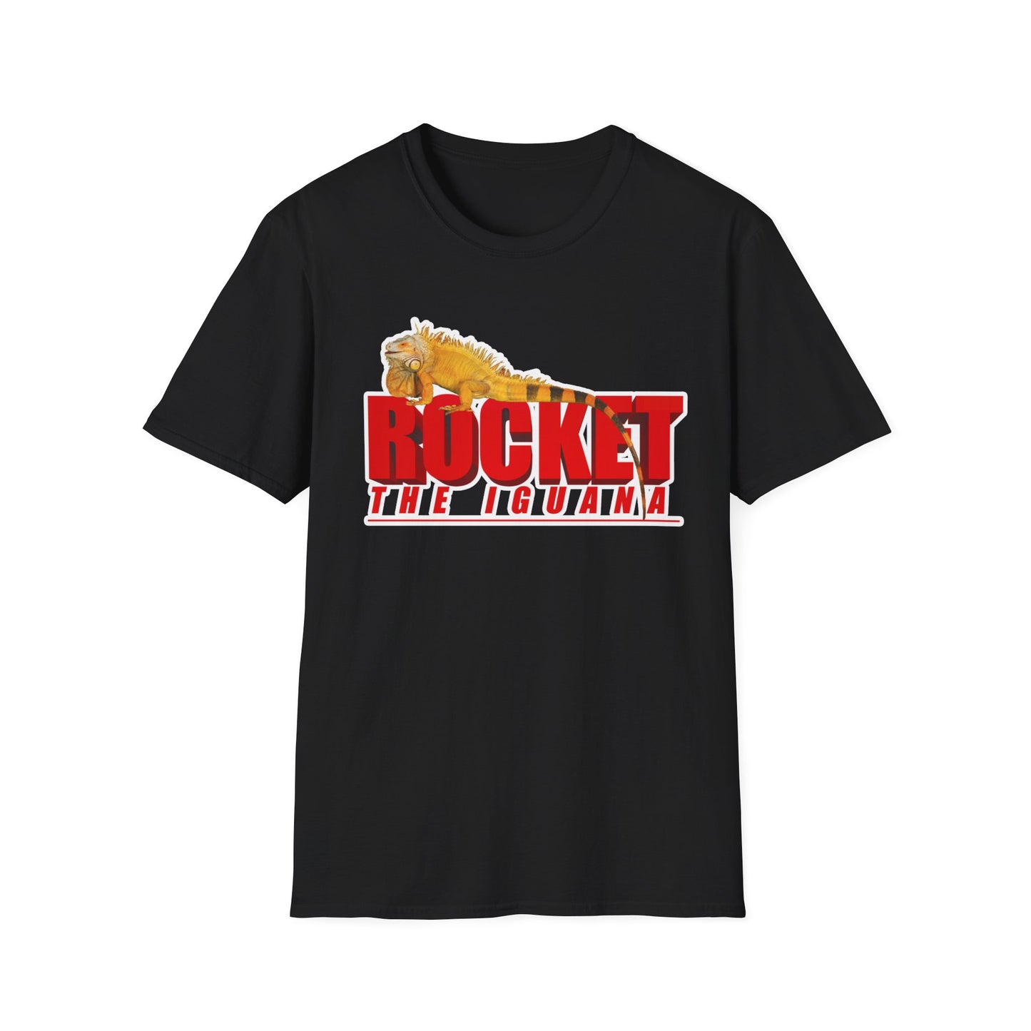 Rocket The Iguana T-Shirt (stroked)