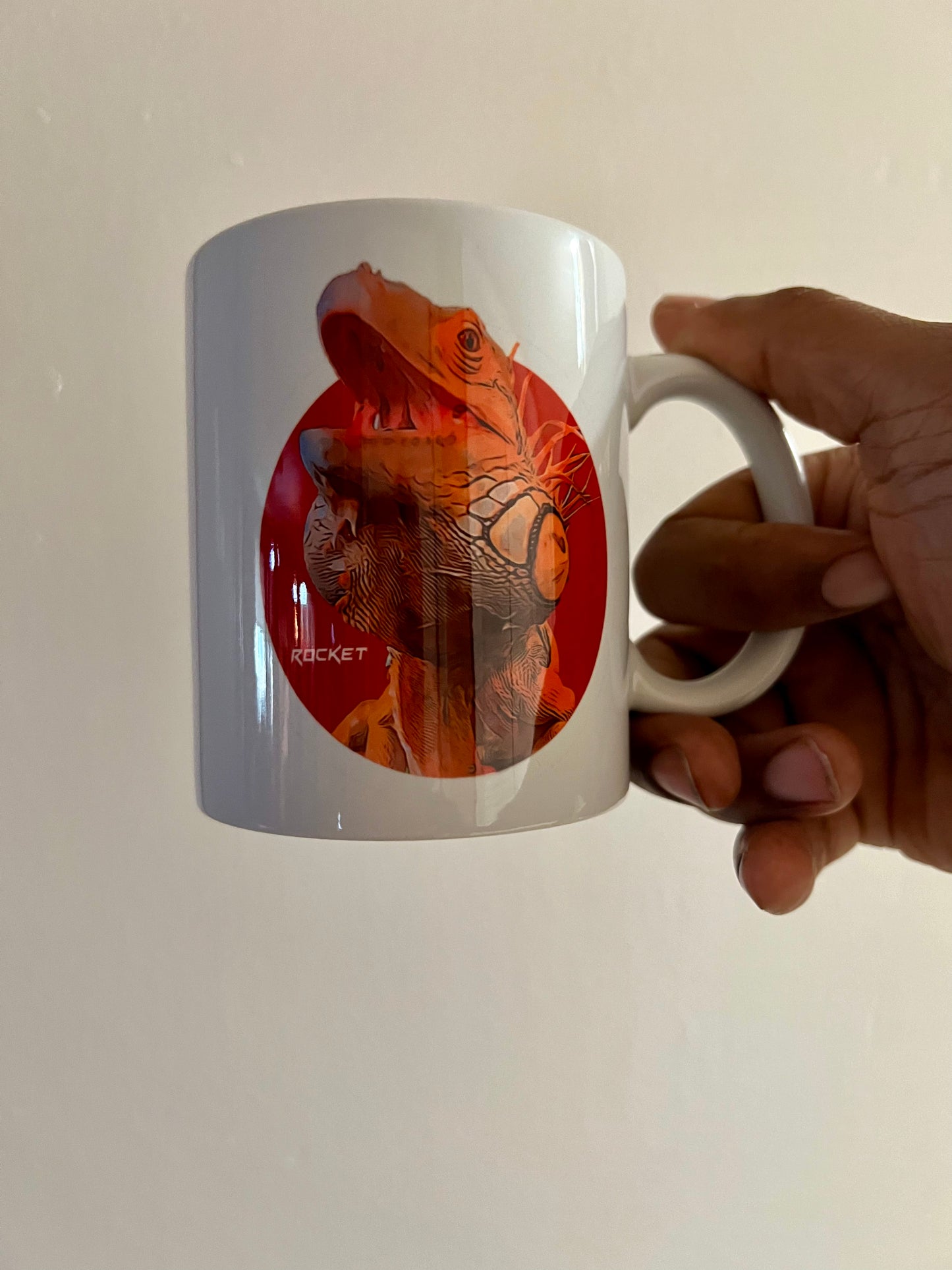 Rocket The Iguana Coffee Mug