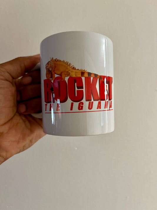 Rocket The Iguana Coffee Mug