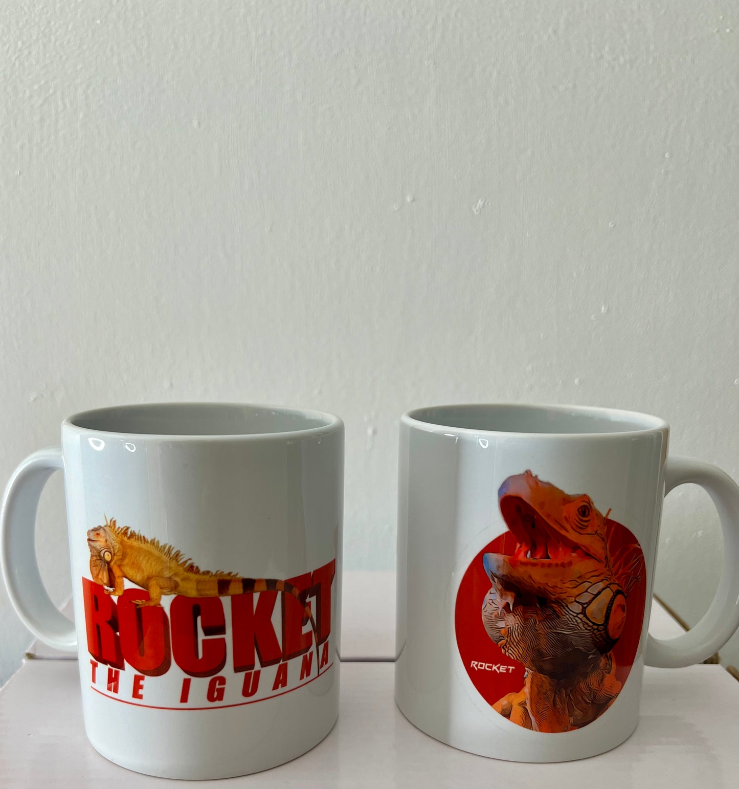 Rocket The Iguana Coffee Mug